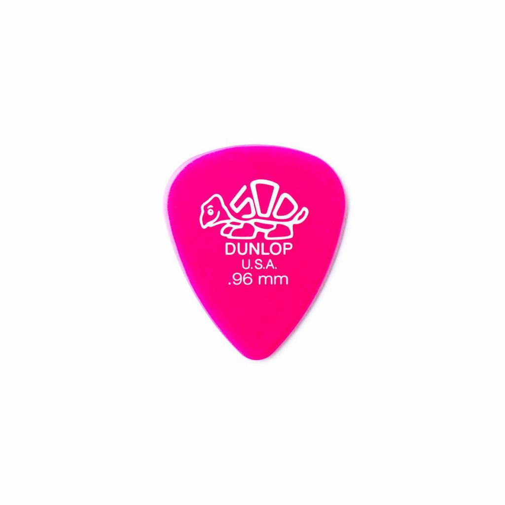 Dunlop Delrin 500 Standard Pick dark pink 0.96 mm