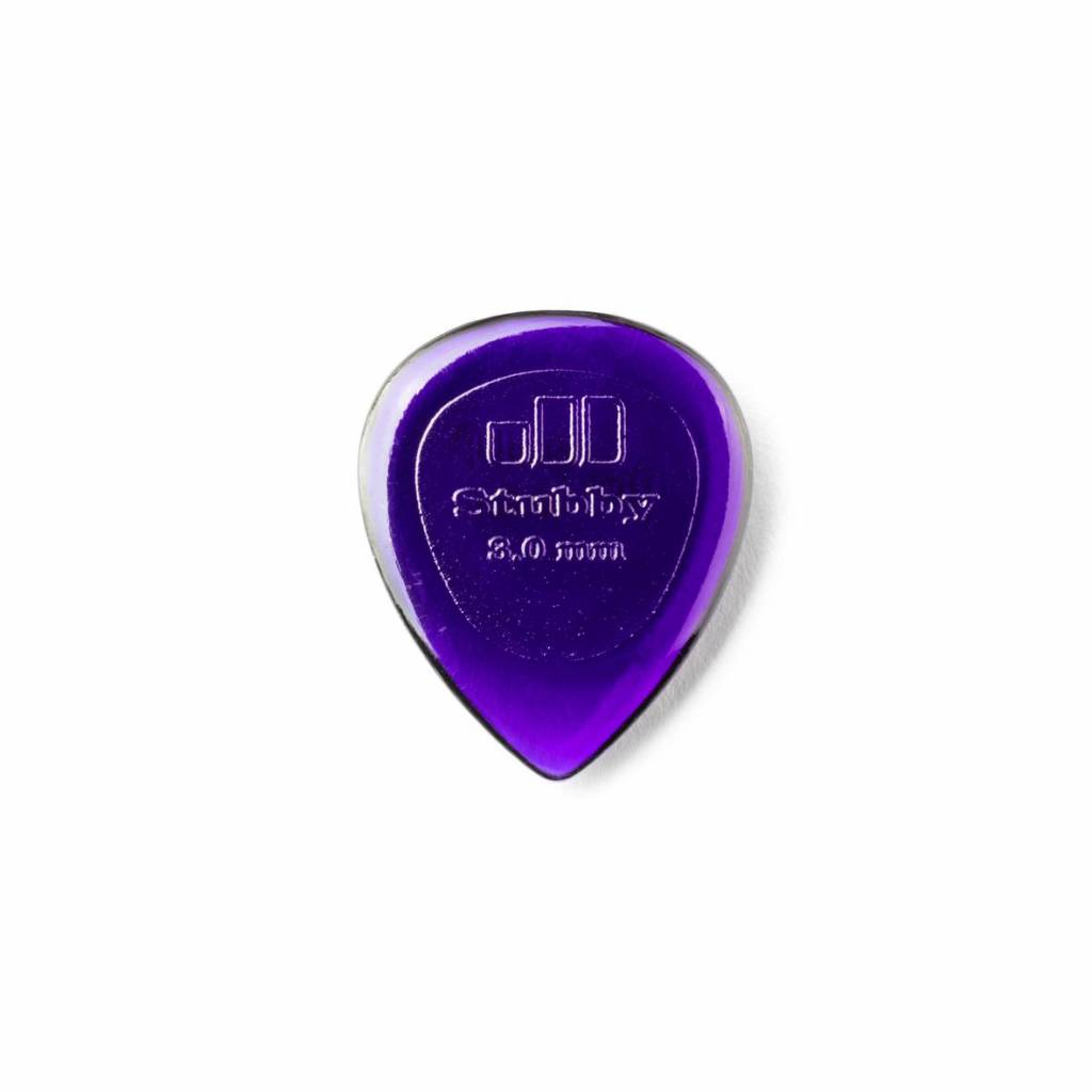 Dunlop Stubby Jazz Picks dark purple 3.00 mm