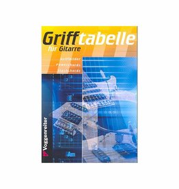 Voggenreiter Voggenreiter Grifftabelle für Gitarre