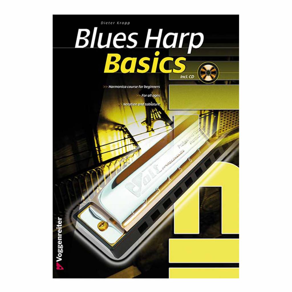 Voggenreiter Voggenreiter Blues Harp Basics von Dieter Kropp