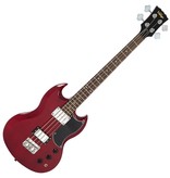 Vintage Gitarre Vintage VS4 CR Reissued Bass Cherry Red