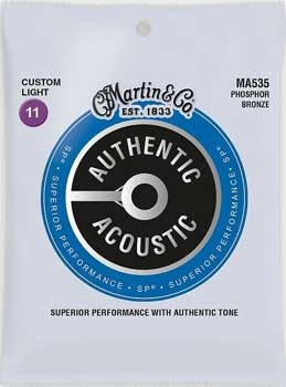 Martin & Co. Martin Acoustic Saiten - MA 535 - Phosphor Bronze - 11-52