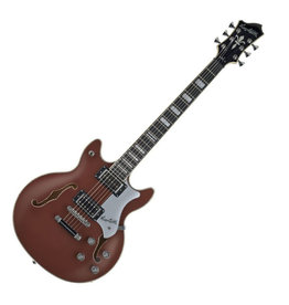 Hagstrom Hagstrom Alvar Limited Edition 2020 Derby Brown Metallic E-Gitarre