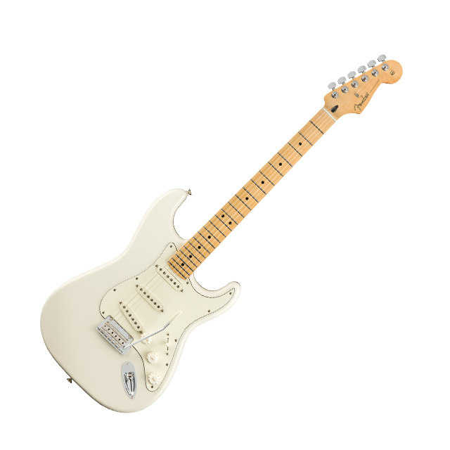 Fender  Fender Player Stratocaster - Ahornhals, Polar White