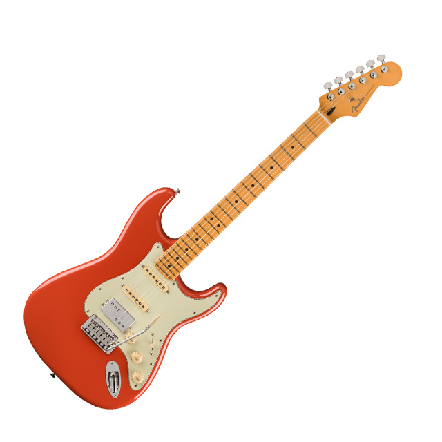 Fender  Fender Player Plus Stratocaster HSS - Maple Fingerboard, Fiesta Red