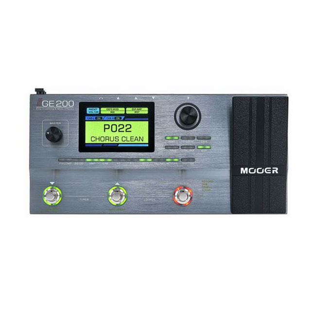 Mooer Mooer GE200 Amp Modelling & Multi-Effekt Prozessor