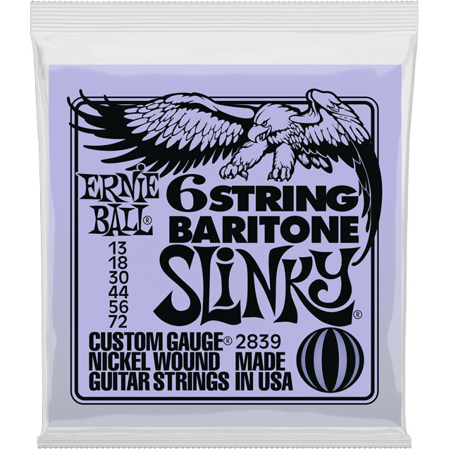 Ernie Ball Ernie Ball 2839 Baritone Slinky Nickel Wound