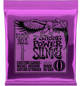 Ernie Ball Ernie Ball 2620 7-String Power Slinky Nickel Wound