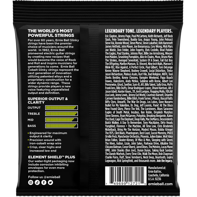 Ernie Ball Ernie Ball 2721 Slinky Cobalt