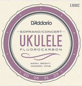 D'Addario D'Addario Soprano/Concert Ukulele Fluorocarbon EJ99SC