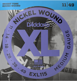 D'Addario D'Addario EXL115 Nickel Wound 11-49 Medium Gauge