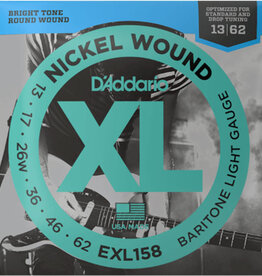 D'Addario D'Addario EXL158 Nickel Wound 13-62 Baritone Light Gauge