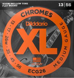 D'Addario D'Addario ECG26 Chromes 13-56 Medium Gauge