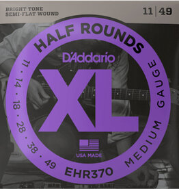 D'Addario D'Addario EHR370 Half Rounds 11-49 Medium Gauge