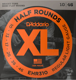 D'Addario D'Addario EHR310 Half Rounds 10-46 Regular Light Gauge