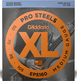 D'Addario D'Addario EPS160 Pro Steels Medium Gauge E-Bass