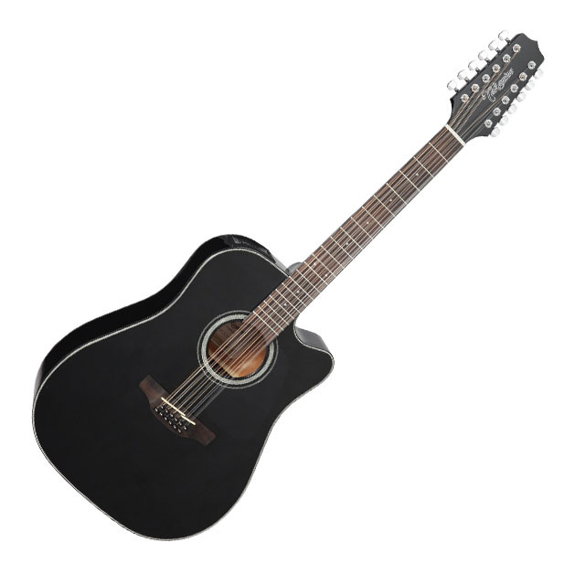 Takamine Takamine GD30CE12B - Black (12 Saiter)
