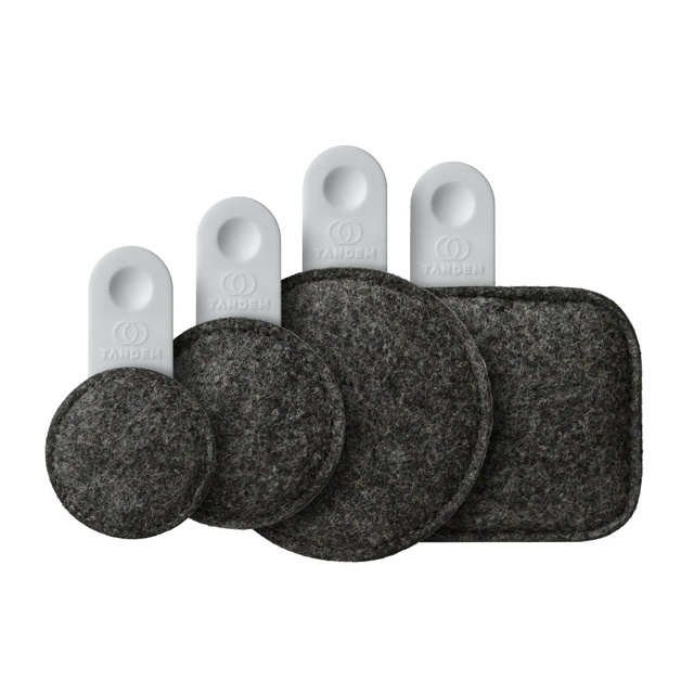 Tandem Drums DROPS - 4-Set - Fog Grey