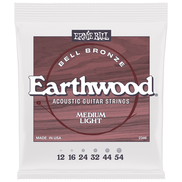 Ernie Ball Ernie Ball - Earthwood - Medium Light - 2346 - Bell Bronze