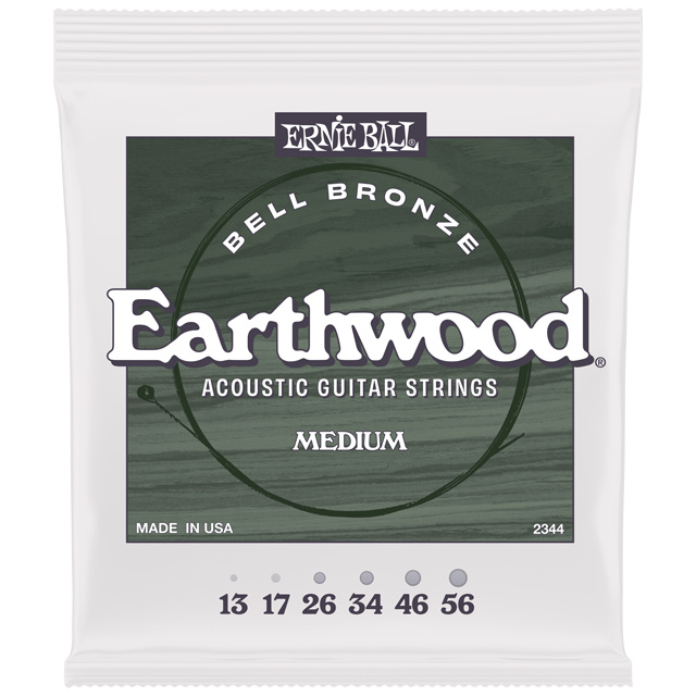Ernie Ball Ernie Ball - Earthwood - Medium - 2344 - Bell Bronze