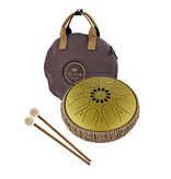 Meinl Meinl MOSTD3G Octave Steel Tongue Drum C Major 432 Hz Gold