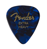 Fender  Fender Premium Celluloid Picks Extra Heavy - Blue - 12 Pack