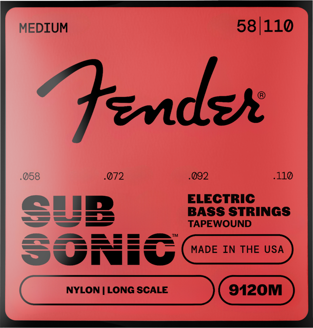 Fender  Fender Nylon Tape Wound Bass Saiten