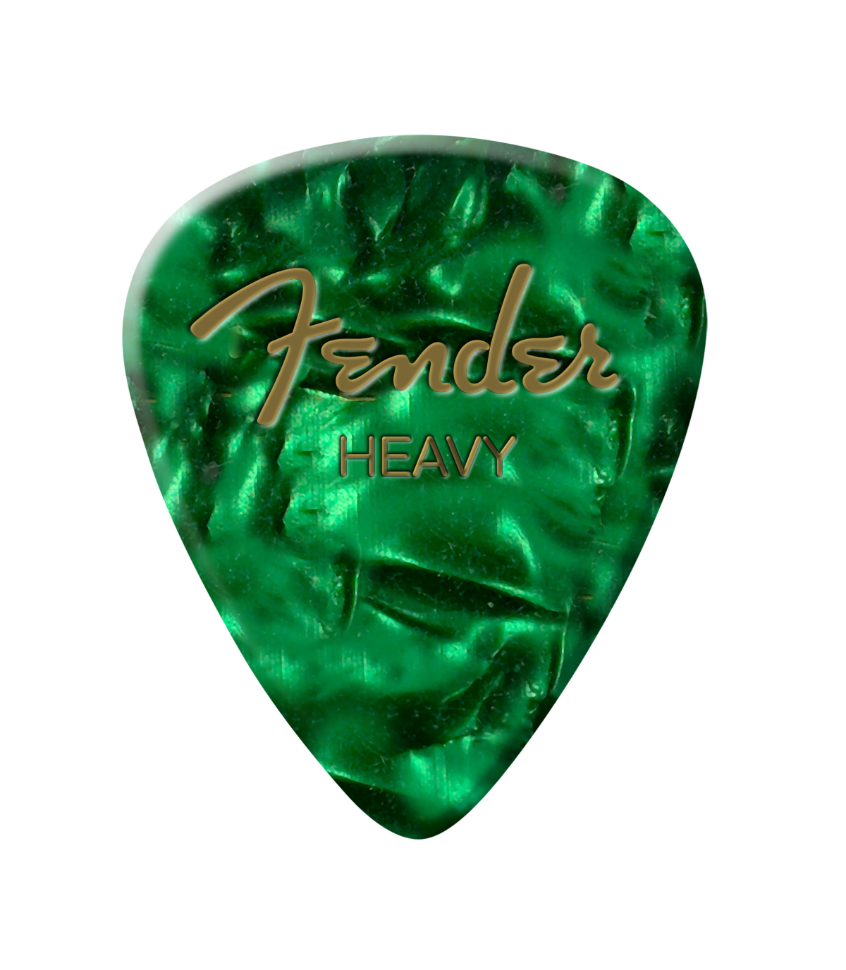 Fender  Fender Premium Celluloid Picks Heavy - Green - 12 Pack