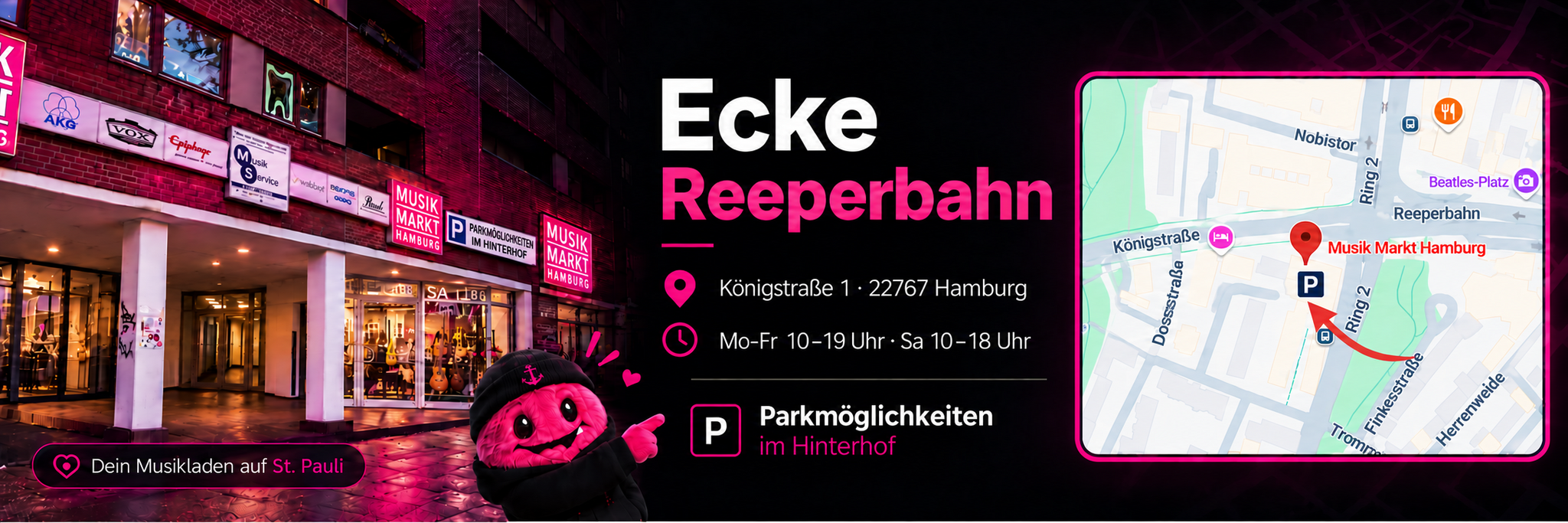 Musik Markt Hamburg: Musikgeschäft für Musikinstrumente