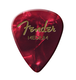 Fender Fender Premium Celluloid Picks Medium - Red - 12 Pack
