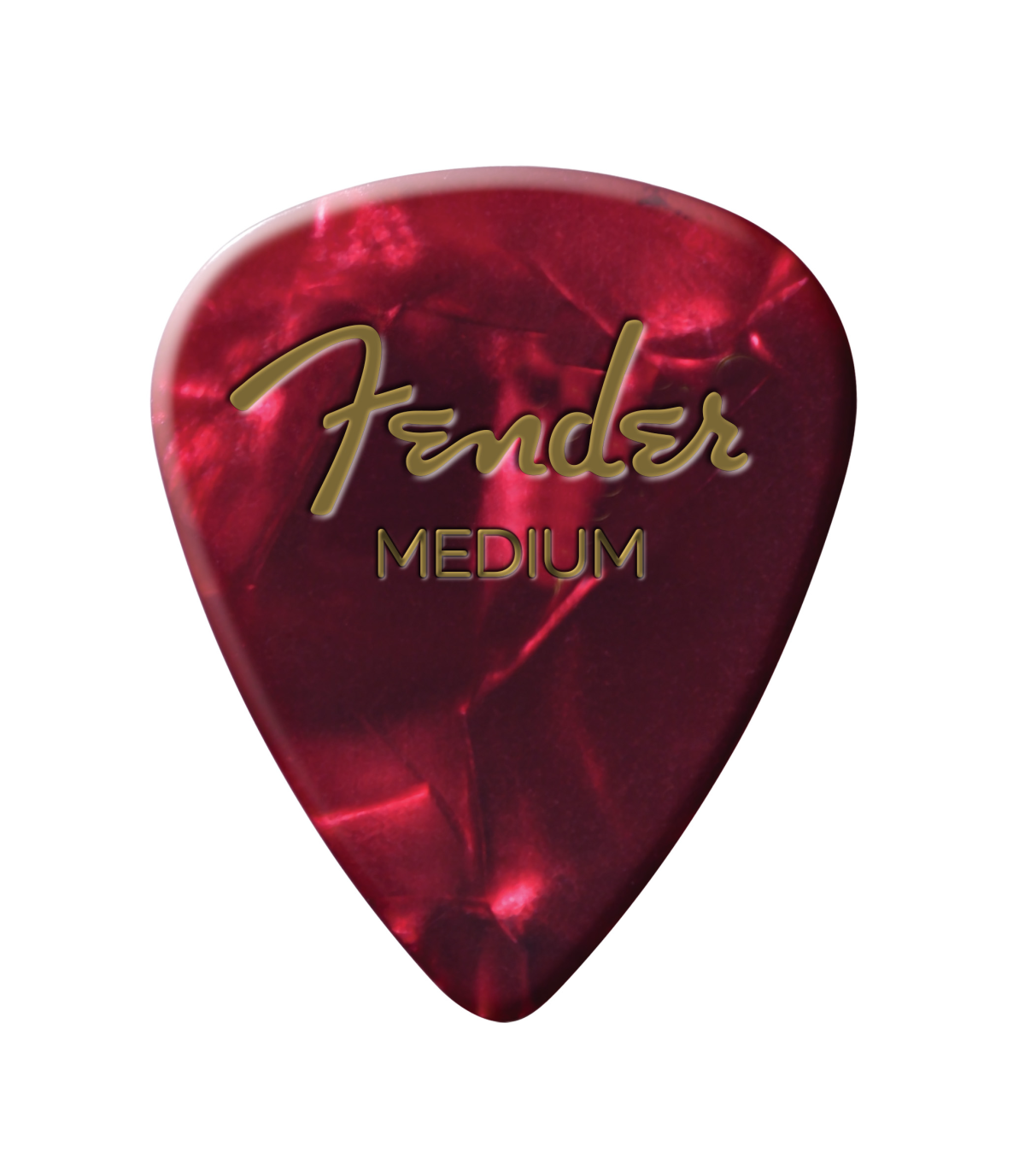Fender Fender Premium Celluloid Picks Medium - Red - 12 Pack