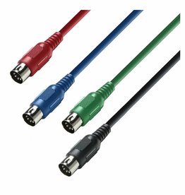  ADAM HALL Adam Hall Midi Kabel 1,5m