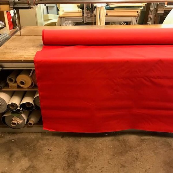 Polyesterdoek  (rood) - outdoor stof