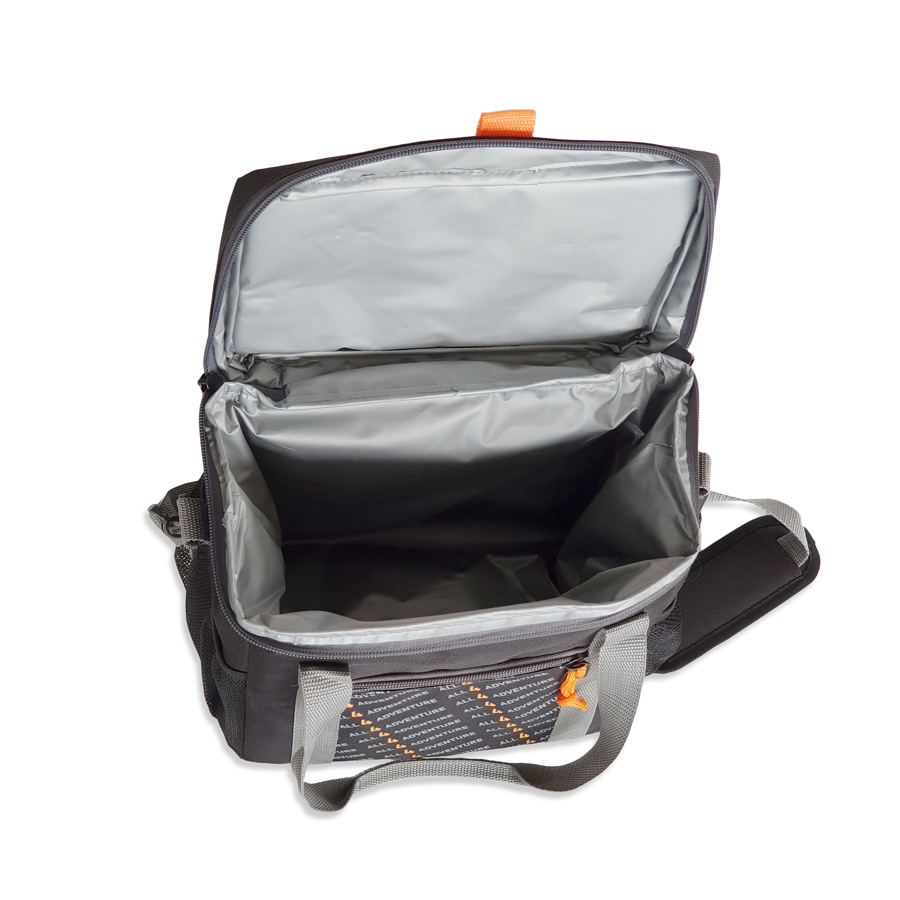 white insulated cooler bag