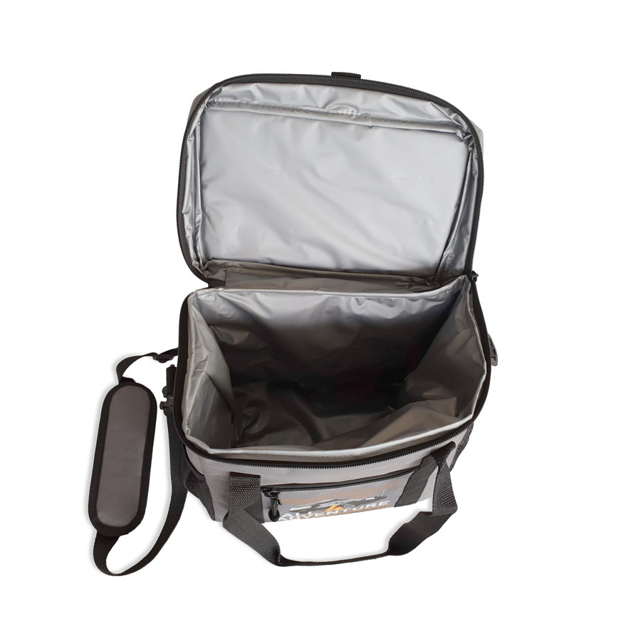 white insulated cooler bag