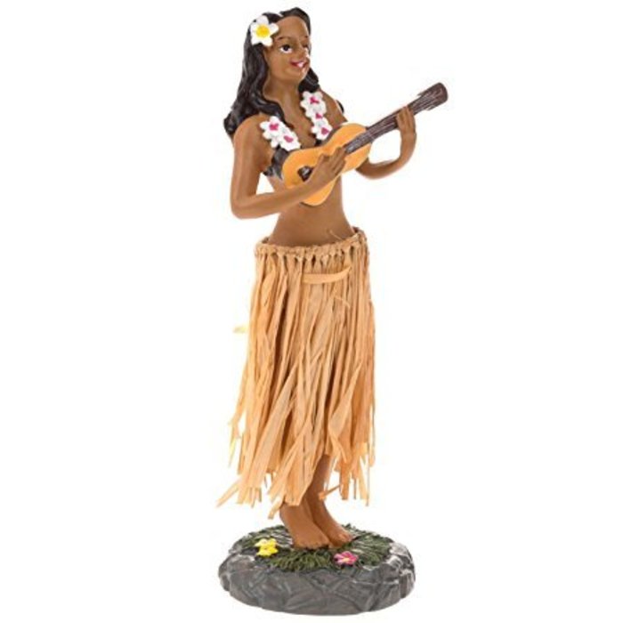 Hawaiian dashboard doll