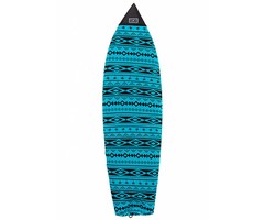 5'10" retro fish sox bleu black