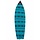 5'10" retro fish sox bleu black