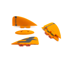 F-ONE F-ONE Fins UNIBOX (x4) + Leash Bar (x4) + Screws (x8)