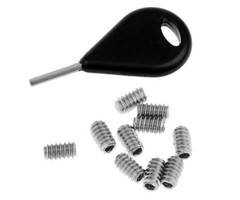 Northcore Northcore Dual Tab Fin Screws (6) and Key Set