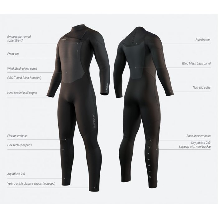 Mystic Voltt Fullsuit 5/4/3 Fzip - 2022