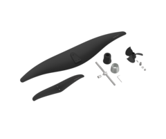 Flite Wave ride kit Silver Fliteboard series 2