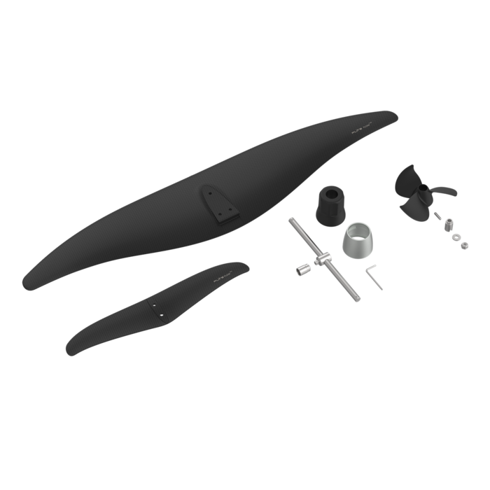 Flite Wave ride kit Silver Fliteboard series 2