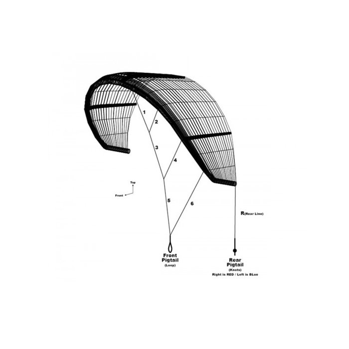 liros Bridle Line (Kite) - per meter