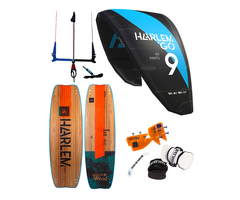 Harlem Go v5 Kitesurfset Black & Blue
