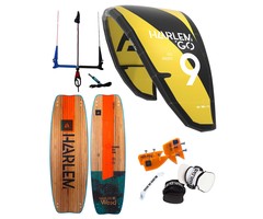 Harlem Go v5 Kitesurfset Yellow & Black