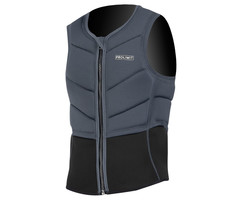 Prolimit Fusion Slider Vest Half Padded Frontzip Black/Grey