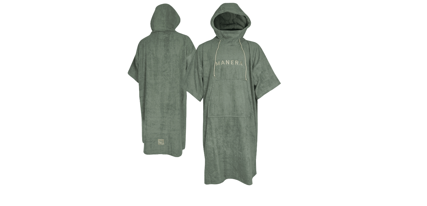 Manera Bamboo Summer Poncho - Seagreen