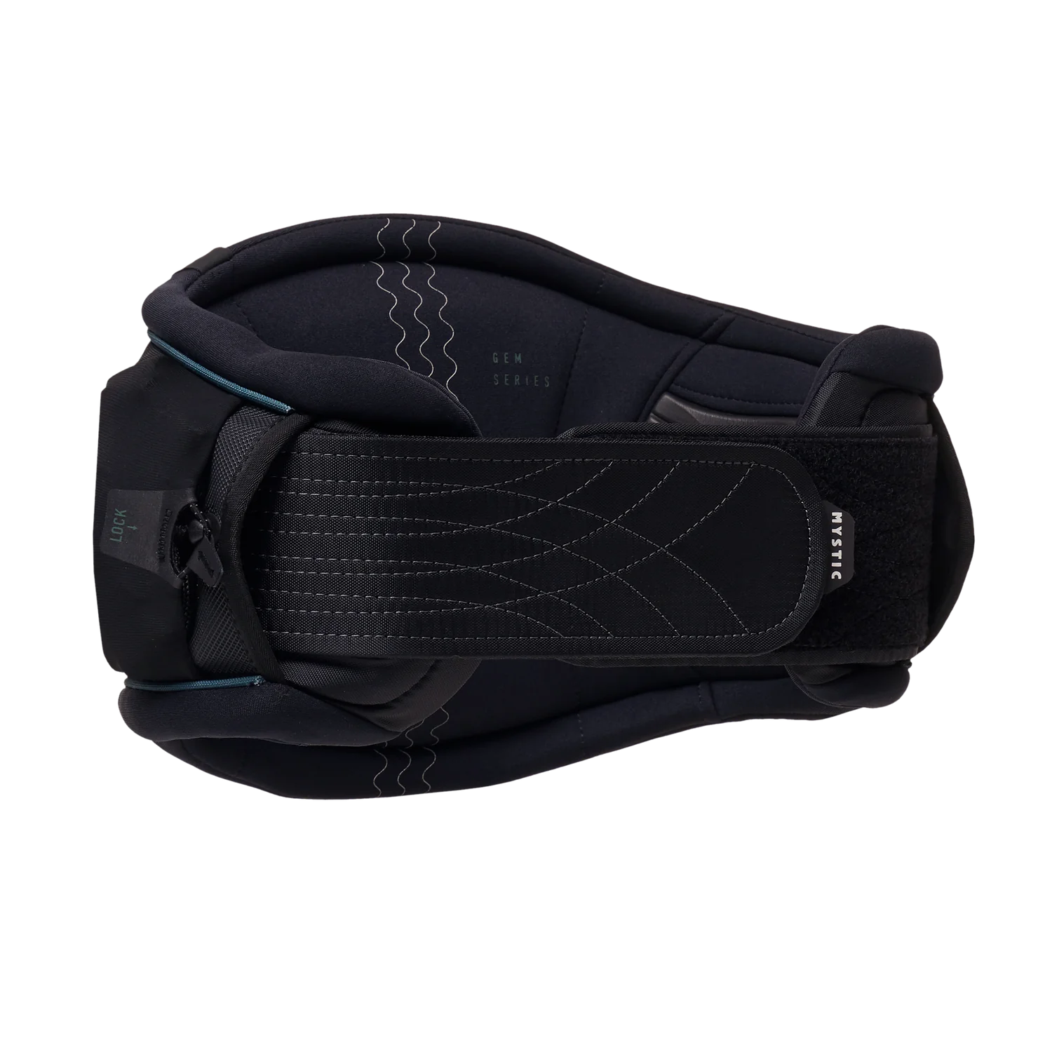 Mystic Gem BK Waist Harness Women - Black/Glitter