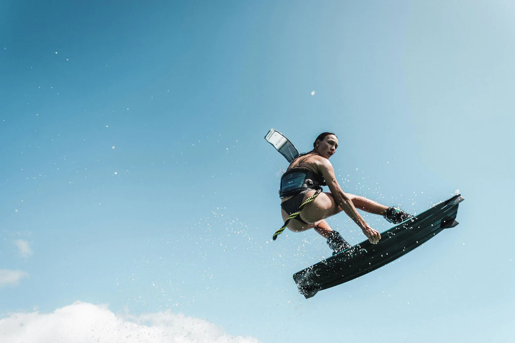 Mystic Gem BK Waist Harness Women - Black/Glitter